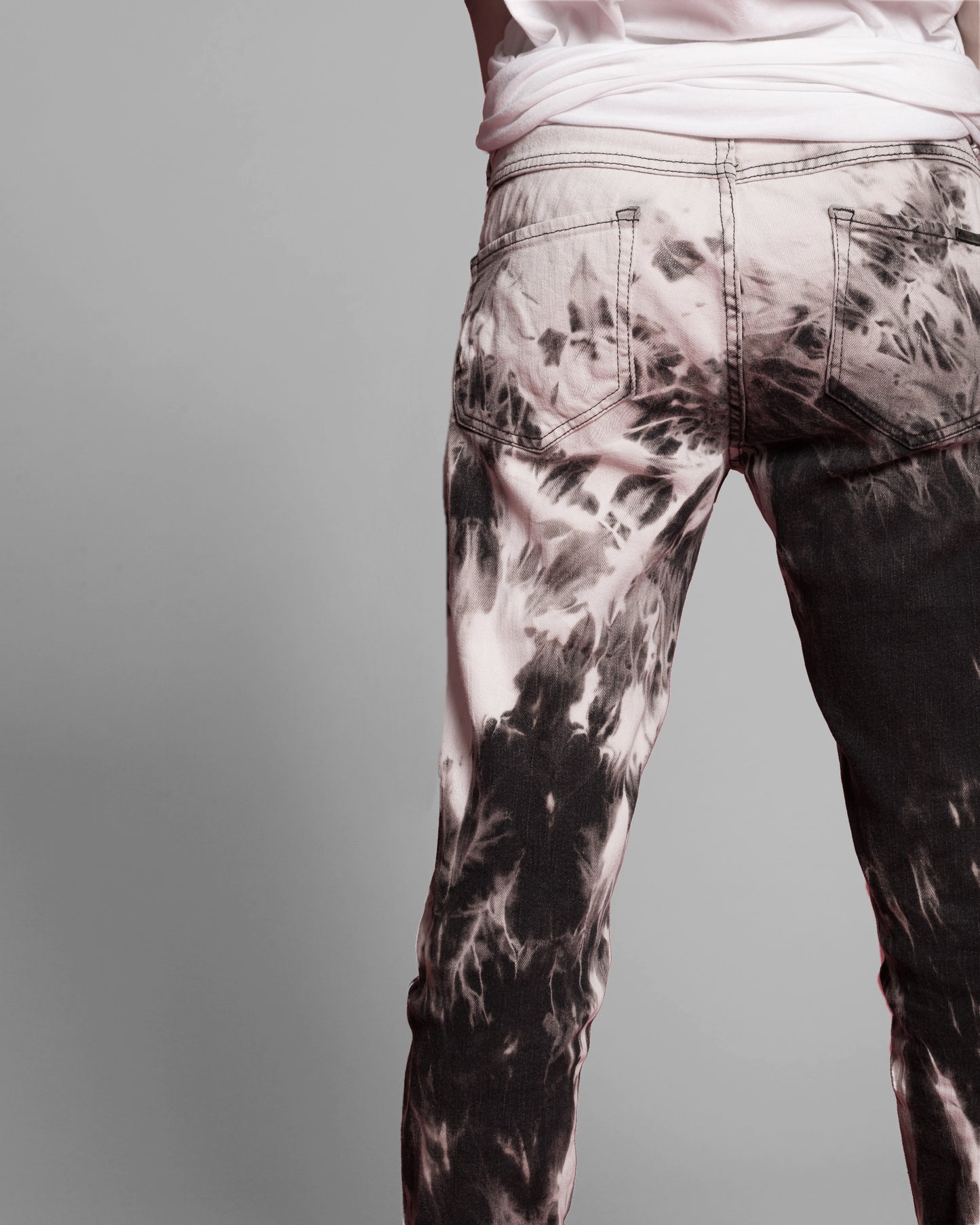 Acid Angel tie dye bleach Skinny jeans | Size S