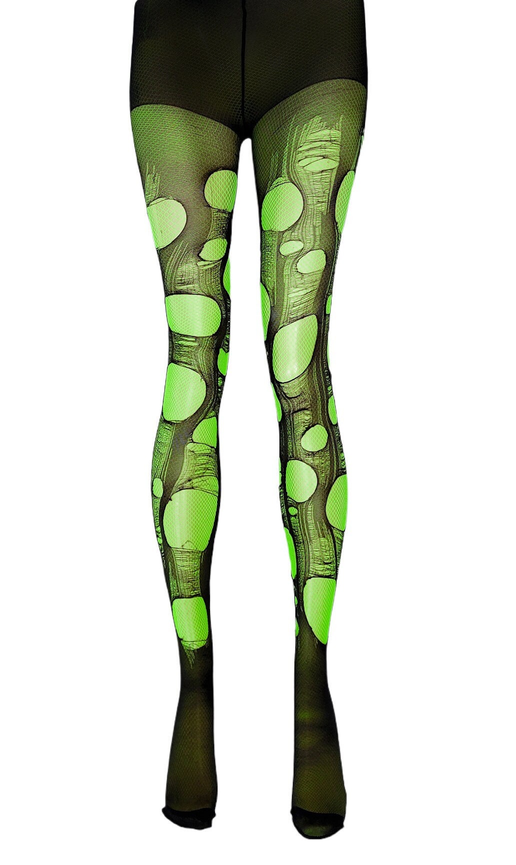 Neon green tights hotsell