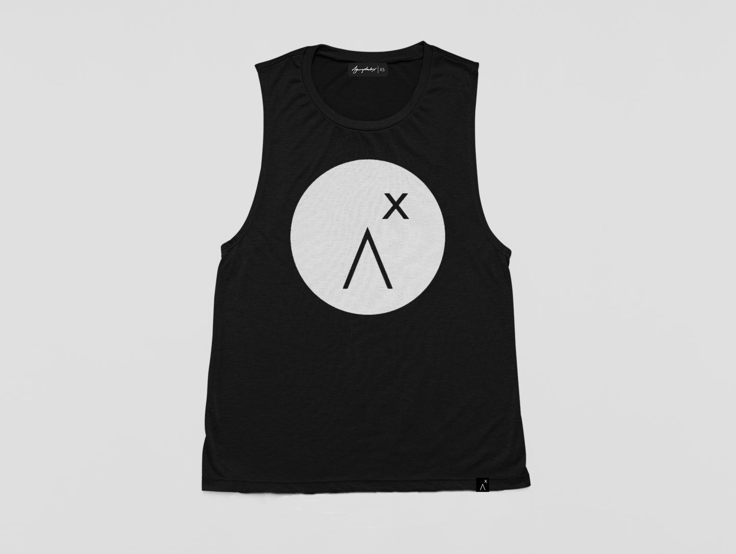 Logo print streetwear boy beater top