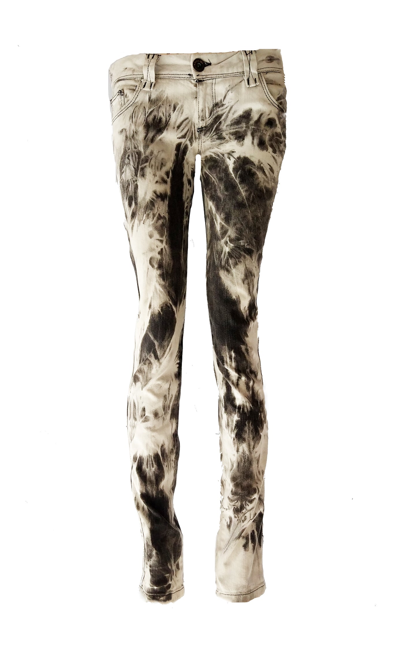 Acid Angel tie dye bleach Skinny jeans | Size S