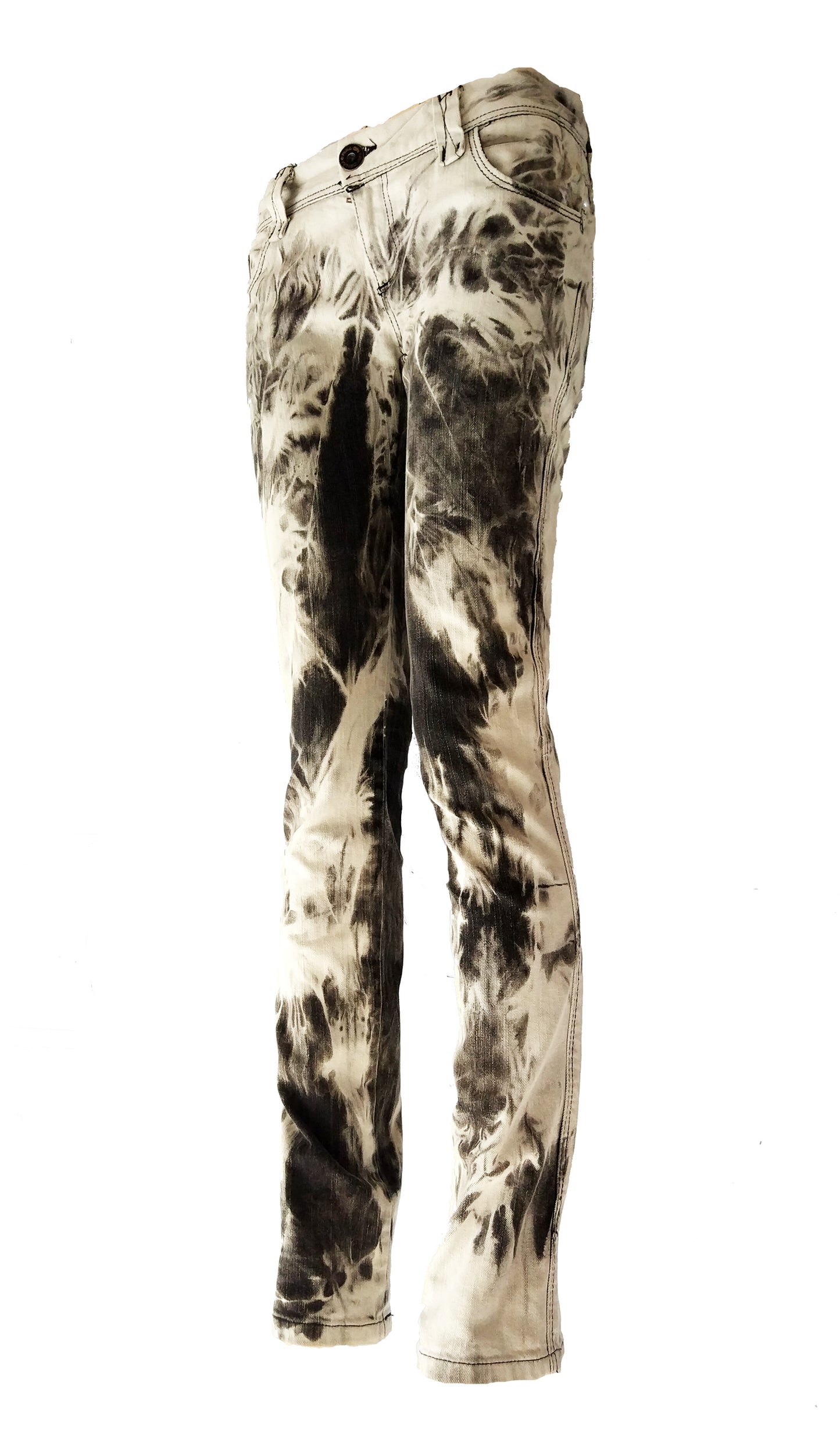 Acid Angel tie dye bleach Skinny jeans | Size S