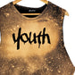 Youth bleached splatter muscle tank top | Relaxed fit Unisex