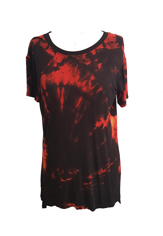 The Perfect T shirt mini dress | In Bleach tie dye
