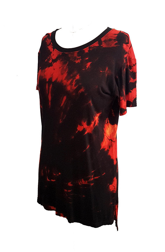 The Perfect T shirt mini dress | In Bleach tie dye