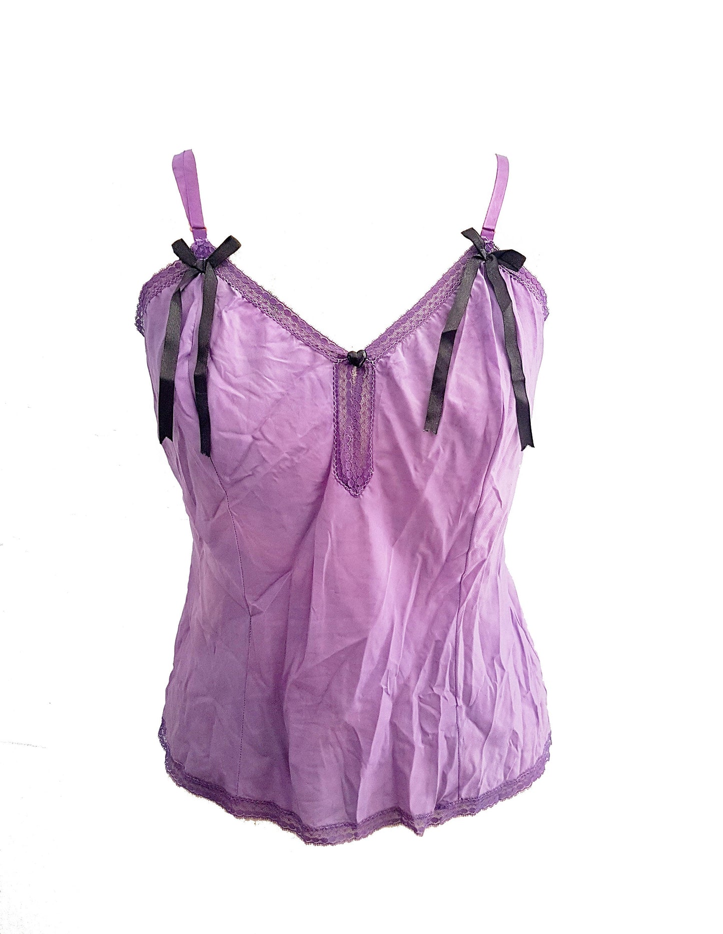 Dreamy Purple pastel soft grunge goth slip top