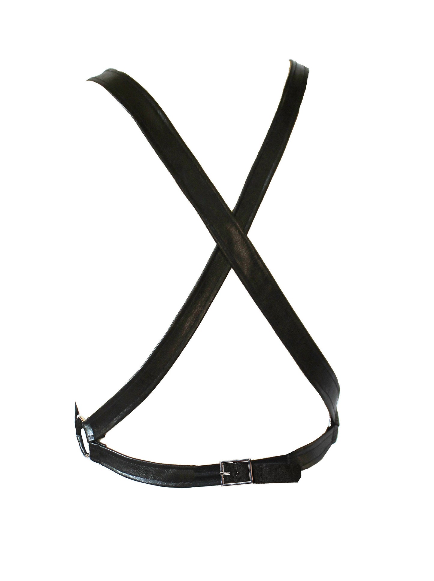 3 O ring chest harness bra | vegan leather bondage bra
