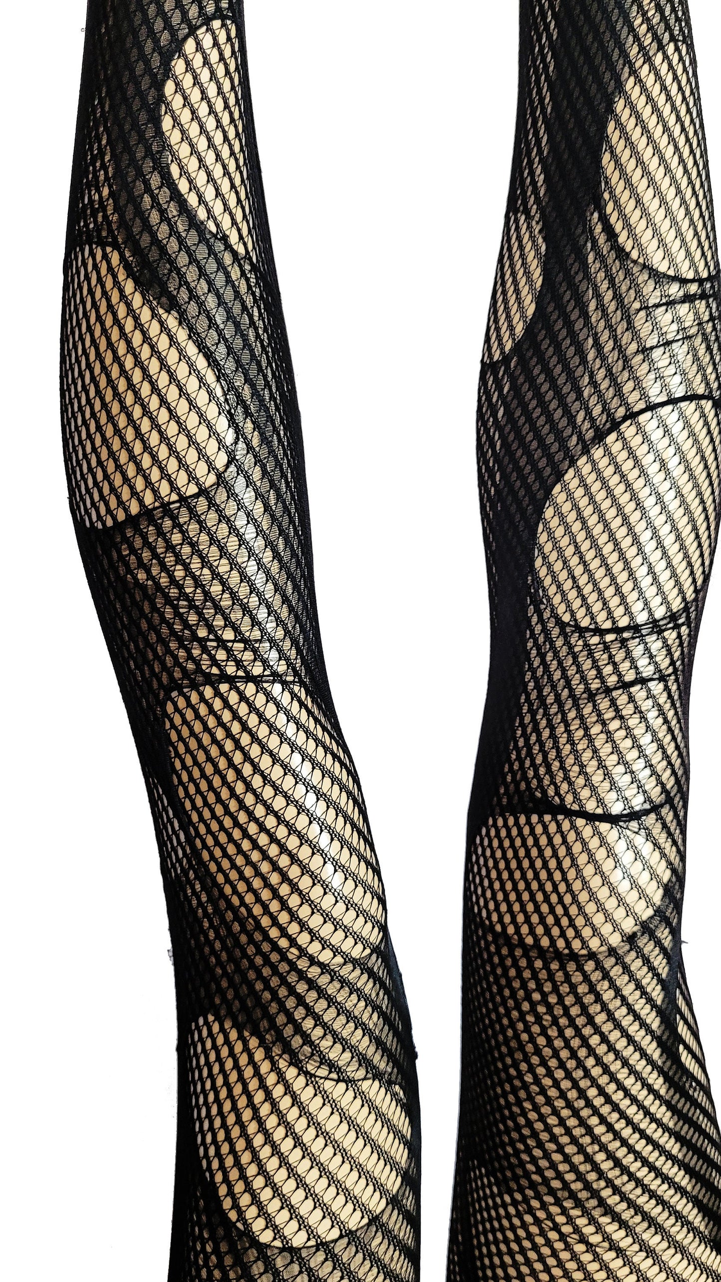 Tattered & torn fishnet tights | Swirl