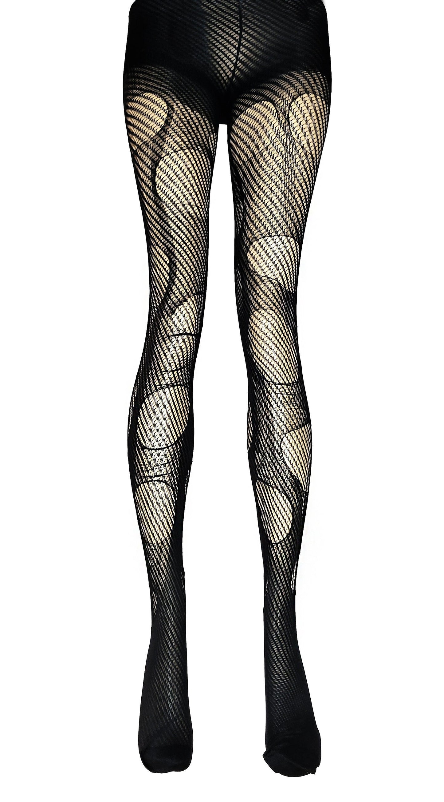 Tattered & torn fishnet tights | Swirl