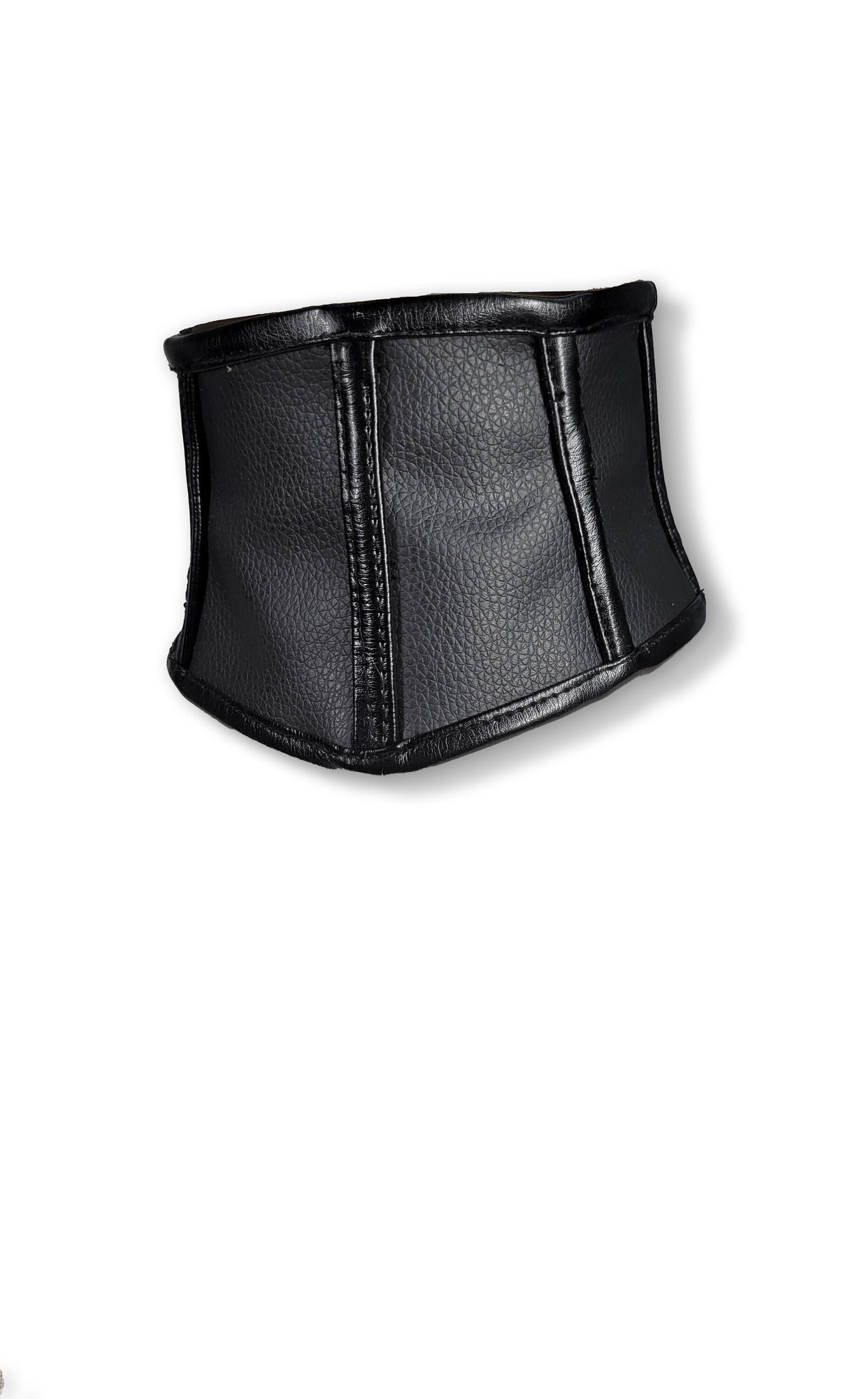 vegan leather choker goth leather choker | statement choker leather corset choker | high neck collar goth choker gothic collar |