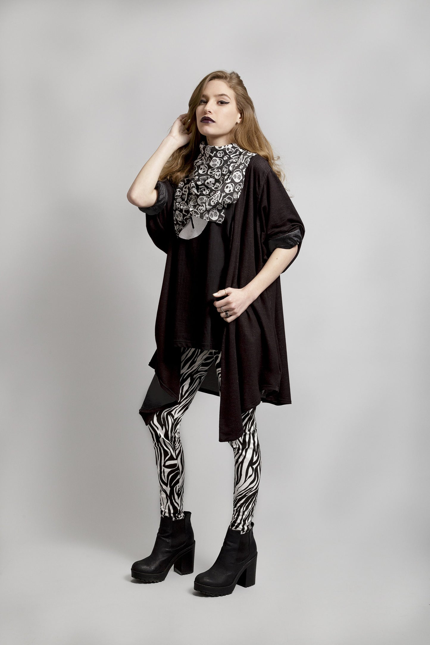 Jersey cardigan kimono gothic kimono cardigan gothic cardigan | Plus Size Cardigan oversized cardigan  | kimono robe