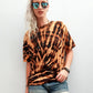 Reverse tie dye Bleach tie dye t shirt in tiger blood | bleached shirt acid tshirt Unisex punk top | tie dye shirt grunge t shirt