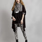 Skellington Skull scarf designer large cotton silk scarf | halloween scarf head scarf cyberpunk goth girlfriend gift