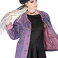 Youth graffiti jacket hand painted denim jacket| hand painted jacket custom denim jacket | sustainable clothing size L