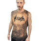 Youth bleached shirt acid wash muscle tank top | Unisex reverse tie dye paint splatter punk tank top | punk shirt grunge clothing