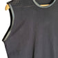 Unisex fishnet top neoprene top goth tank top fishnet shirt | mesh top see through top black mesh shirt muscle top