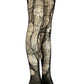 Skull Fishnet Tights Distressed Goth Tights Punk Rock Fishnets Alternative Festival Leggings Grunge Dark Fashion