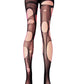 Accessorize Agoraphobix fishnet tights pink double layered tattered & torn tights fishnet leggings