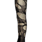Spiderweb Tights Black Ripped Fishnet Tights Witchy Goth Leggings Gothic Rock Alternative Distressed Stockings