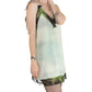 green slip dress fairycore dress tie dye slip dress tie dye dress 90s slip dress | fairy dress 90s grunge dress soft grunge dress