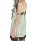 green slip dress fairycore dress tie dye slip dress tie dye dress 90s slip dress | fairy dress 90s grunge dress soft grunge dress