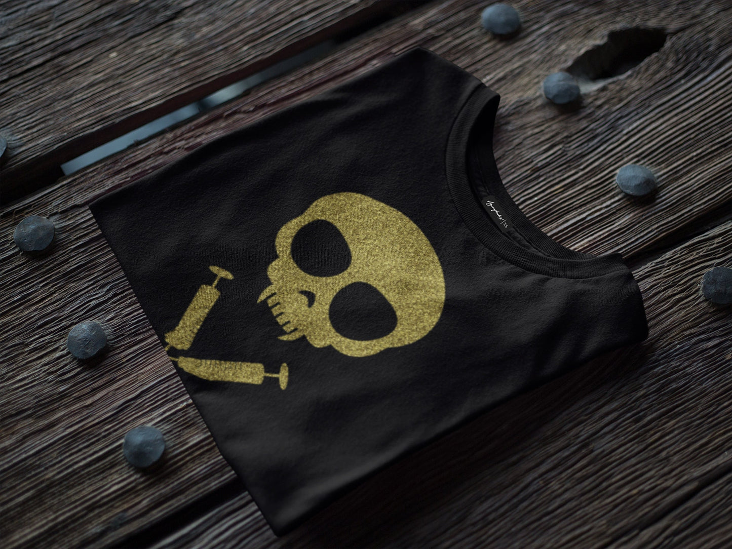 Handmade Glitter vampire shirt skull T shirt skull shirt | Unisex Halloween shirt goth shirt cyberpunk clothing