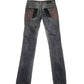 punk jeans crust punk pants embroidered jeans biker jeans | patchwork jeans streetwear pants ripped jeans men | goth pants goth jeans