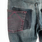 punk jeans crust punk pants embroidered jeans biker jeans | patchwork jeans streetwear pants ripped jeans men | goth pants goth jeans