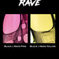 Neon Orange Distressed Fishnet Tights Festival Rave Outfit Cyber Y2K Alternative Leggings EDM Clothing Burning Man