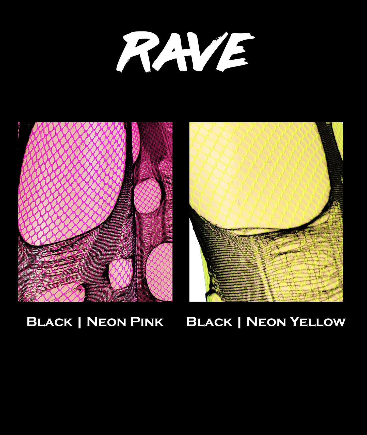 Neon Orange Distressed Fishnet Tights Festival Rave Outfit Cyber Y2K Alternative Leggings EDM Clothing Burning Man