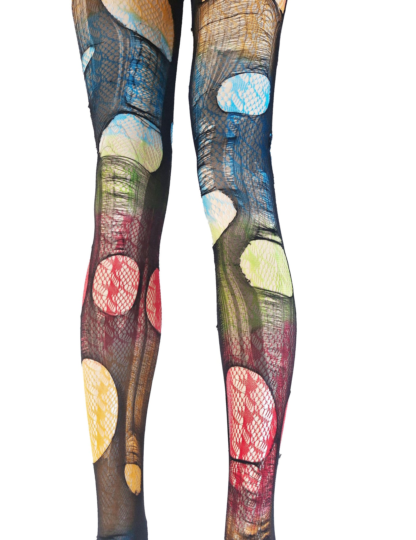 tie dye lace tights floral lace rainbow tie dye funky tights torn tights fishnet tights patterned tights fishnet stockings colorful tights