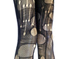 Black Ripped Tights Distressed Fishnet Tights Grunge Punk Goth Alternative Leggings Edgy Festival Stockings Dark Fashion