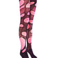 Neon Green Leopard Tights Ripped Fishnet Tights Festival Outfit Rave Tights Y2K Leopard Print Leggings Burning Man Clothing