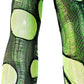 tattered & torn tights pink leopard print fishnet tights Halloween leggings rave wear funky tights sexy tights mesh tights fishnet stockings