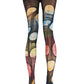 tie dye lace tights floral lace rainbow tie dye funky tights torn tights fishnet tights patterned tights fishnet stockings colorful tights