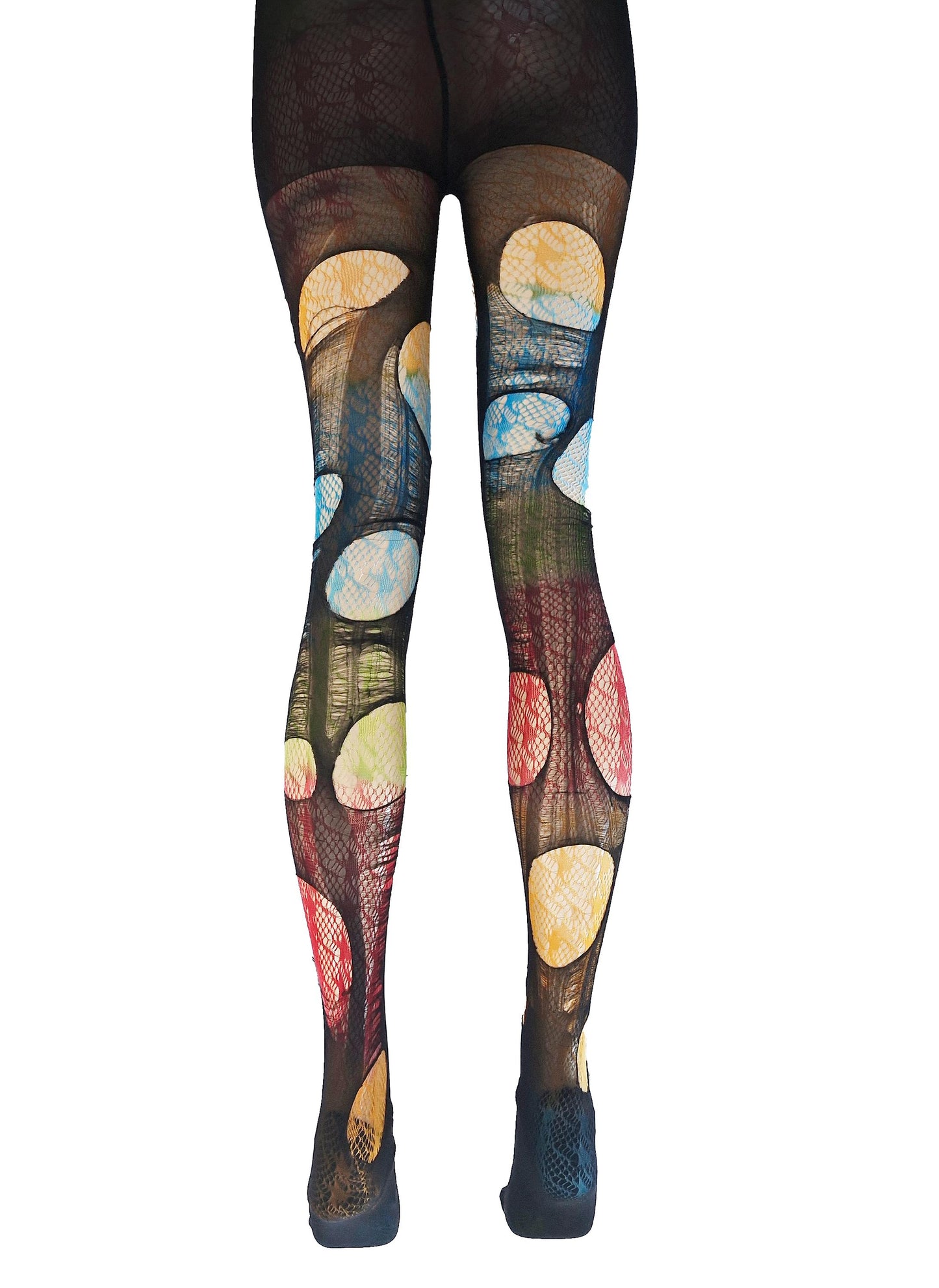tie dye lace tights floral lace rainbow tie dye funky tights torn tights fishnet tights patterned tights fishnet stockings colorful tights