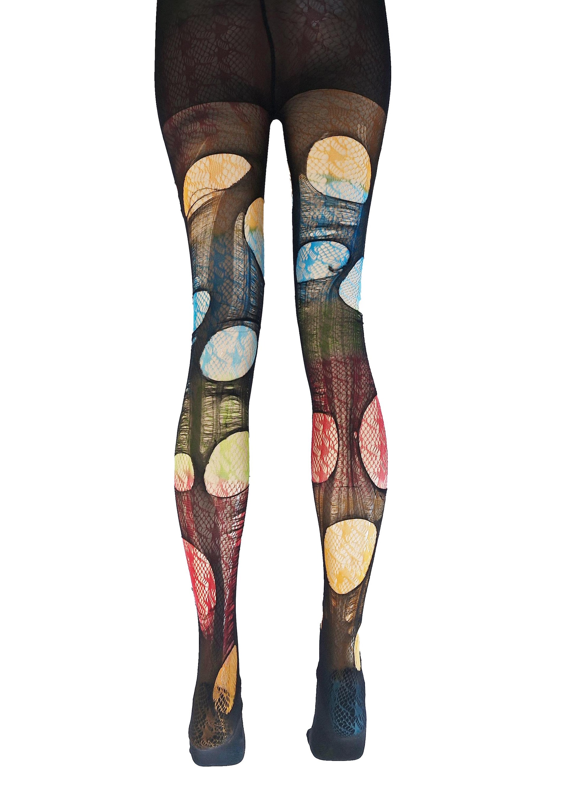 tie dye lace tights floral lace rainbow tie dye funky tights torn tights fishnet tights patterned tights fishnet stockings colorful tights