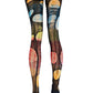 tie dye lace tights floral lace rainbow tie dye funky tights torn tights fishnet tights patterned tights fishnet stockings colorful tights