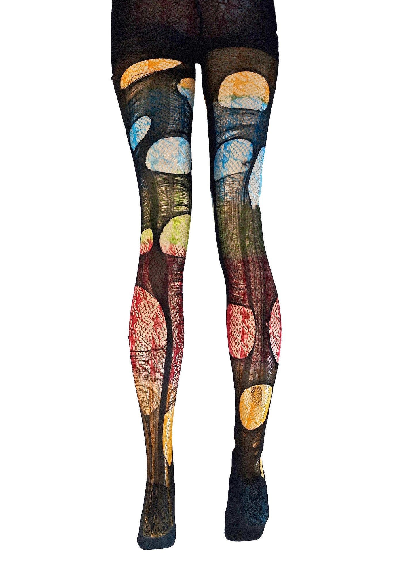 tie dye lace tights floral lace rainbow tie dye funky tights torn tights fishnet tights patterned tights fishnet stockings colorful tights