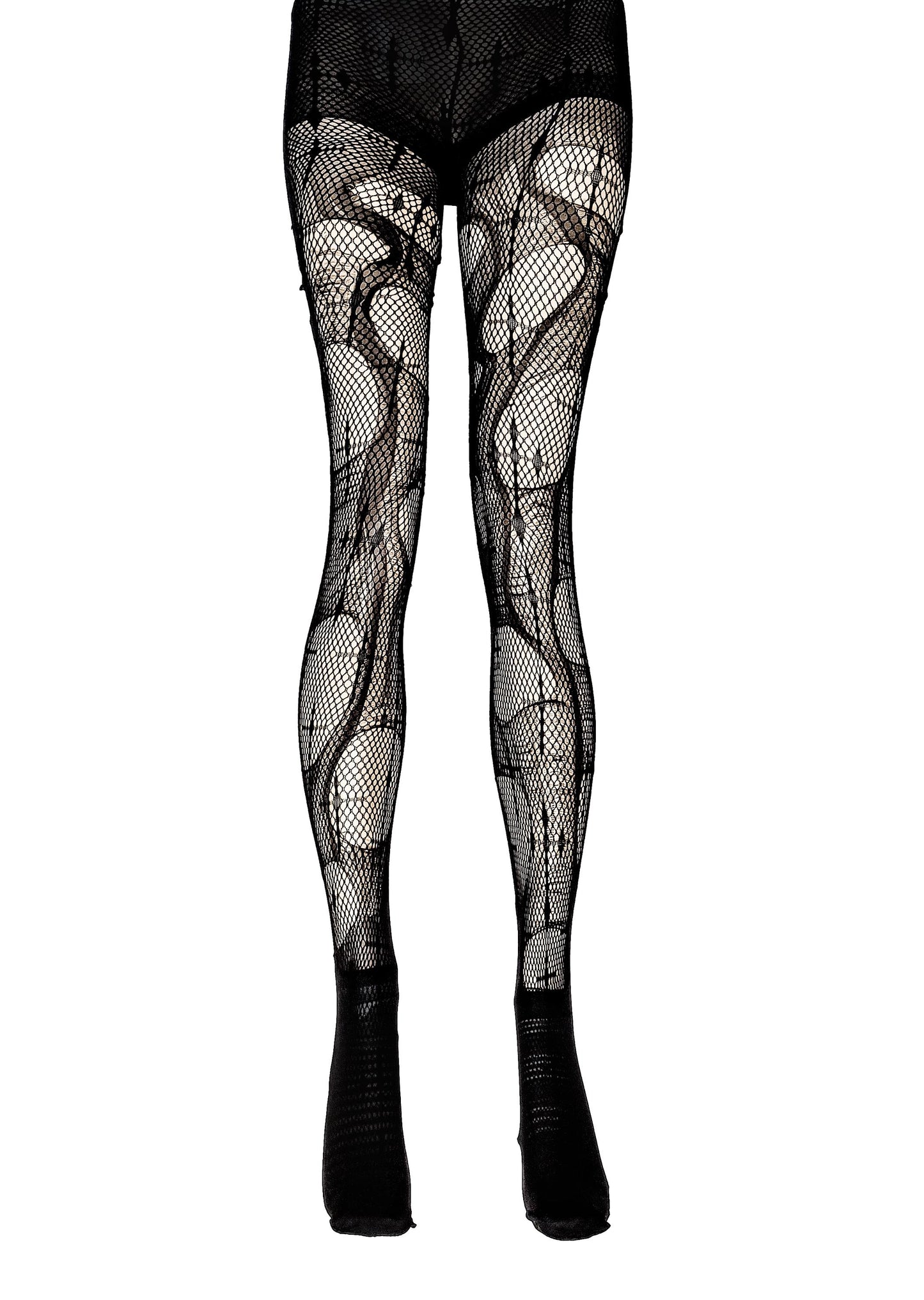 Bat print torn tights ripped tights witchy leggings | goth tights gothic tights fishnet tights fishnet stockings | distressed tights