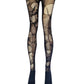 Bat print torn tights ripped tights witchy leggings | goth tights gothic tights fishnet tights fishnet stockings | distressed tights