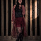 Moon Tights Witchy Leggings Gothic Moon Tights Dark Witch Fashion Lunar Print Leggings Pagan Clothing Alternative Goth Tights