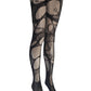 Black Snake Fishnet Tights Serpent Witch Leggings Gothic Occult Tights Dark Alternative Festival Fashion