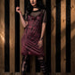 Black Striped Goth Tights Distressed Fishnet Tights Dark Romantic Leggings Alternative Gothic Punk Witchy Stockings