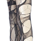 Black Lace Tights Torn Fishnet Tights Floral tights Romantic Goth Leggings Witchy Alternative Distressed Dark Feminine Stockings