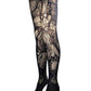 Mandala Fishnet Tights Witchy Lace Leggings Sacred Geometry Festival Tights Dark Boho Goth Alternative Clothing
