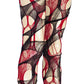 Brown black lace tights torn tights floral lace fishnet tights Halloween tights patterned tights goth tights fishnet stockings gothic tights