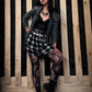 Skull Fishnet Tights Distressed Goth Tights Punk Rock Fishnets Alternative Festival Leggings Grunge Dark Fashion