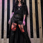 Neon Orange Distressed Fishnet Tights Festival Rave Outfit Cyber Y2K Alternative Leggings EDM Clothing Burning Man