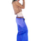 SALE purple denim dip dye maxi denim skirt mermaid skirt jean skirt | boho skirt long skirt Maxi skirt | long denim skirt Size S