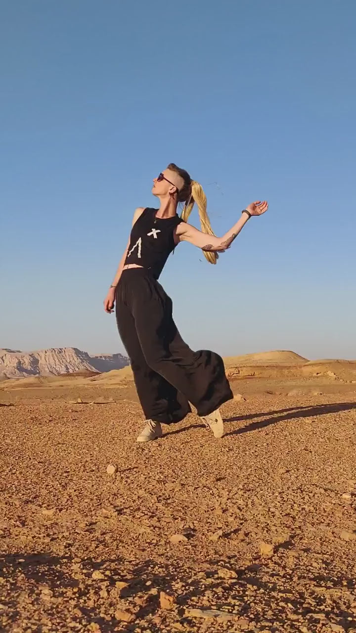 My logo tank top white crop top muscle tank top  | e girl top graphic tee aesthetic top grunge top | alt clothing